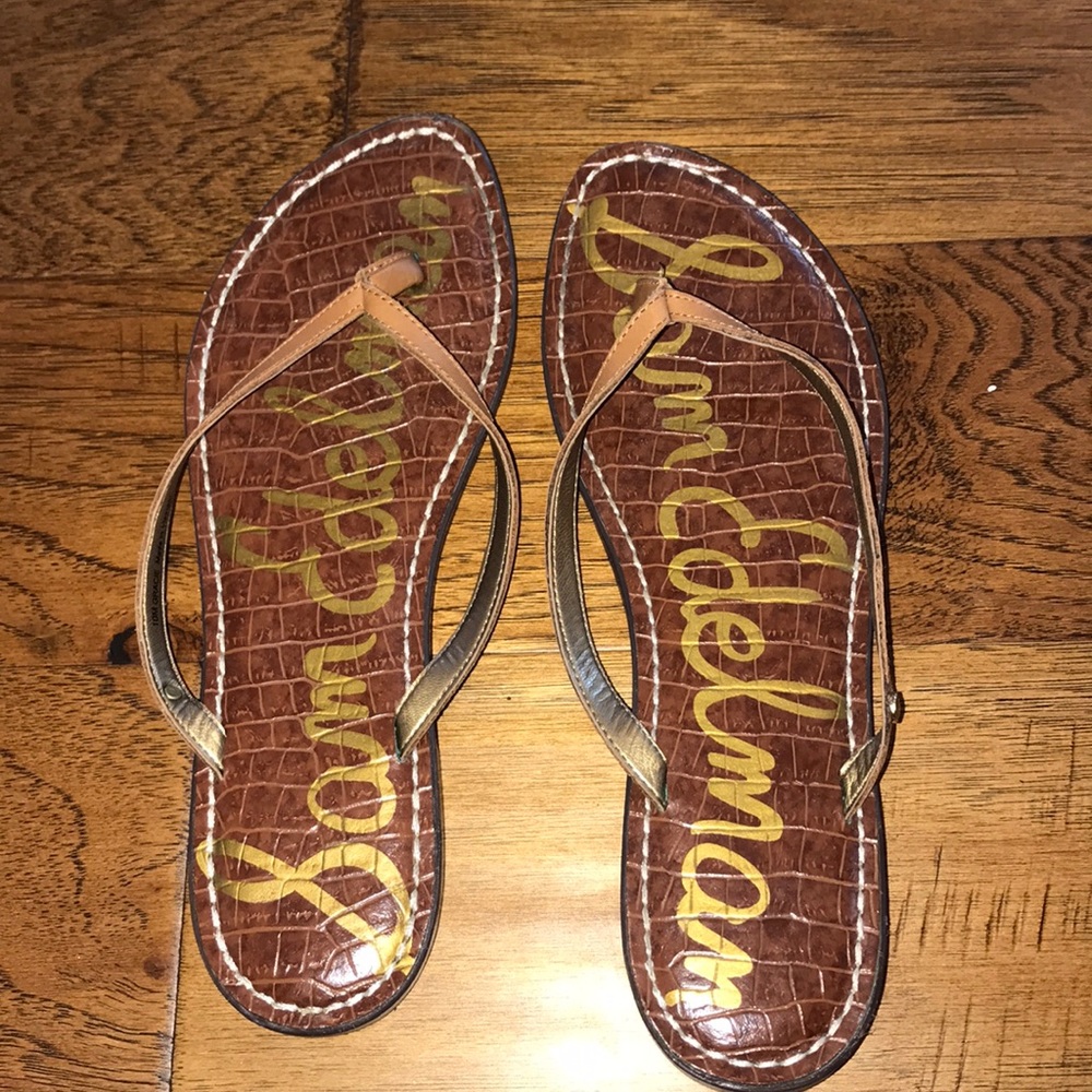 Sam Edelman flip flops size 10